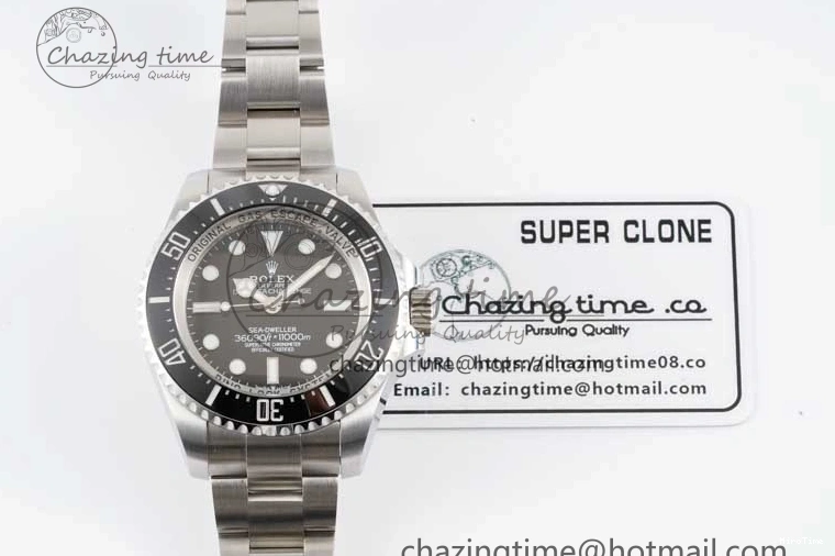 MiroTime 0306 ComfortFit Sea-Dweller 126660 No Date APF Best Edition Black Dial on SS Bracelet VR 2031